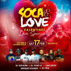 Soca & Love Live Party Audio / Atlanta 17th Feb.2024