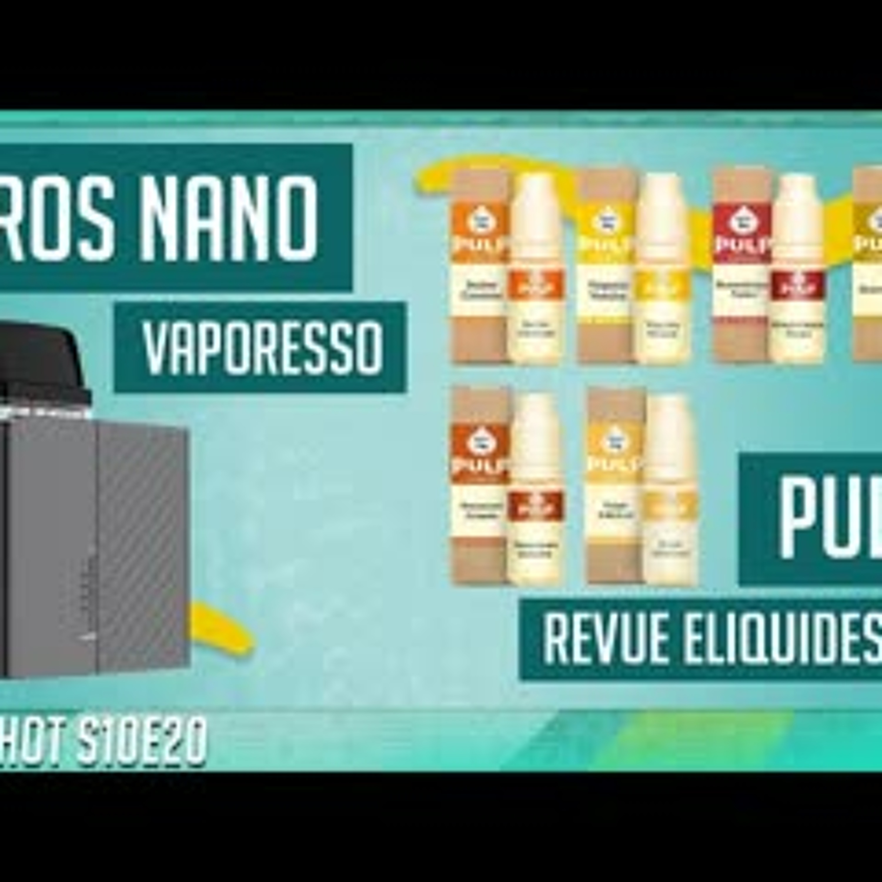 Les nouveaux Pulp et le Xros nano Vaporesso en revue - taxe et vape en Allemagne  - OneshotS10e20