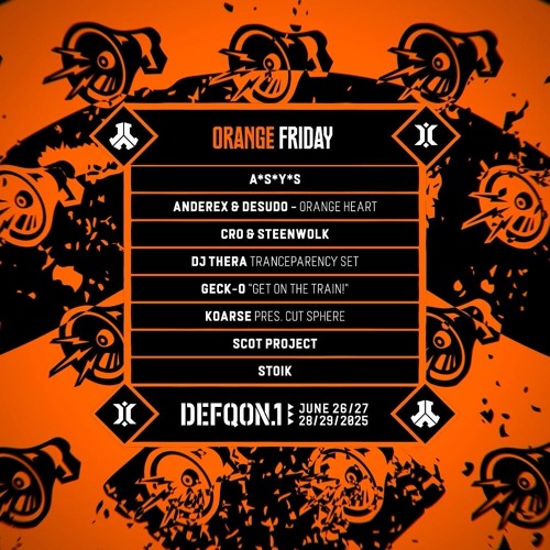CRO pres. Defqon.1 ORANGE Tribute Mix #1
