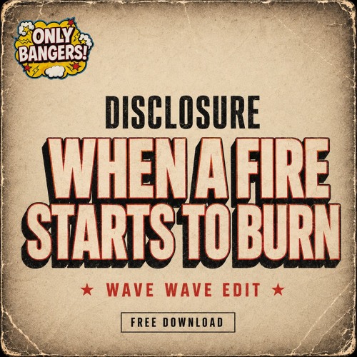 Disclosure - When A Fire Starts To Burn (Wave Wave Edit)