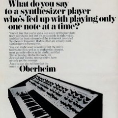 "Old Voltage" - A piece for the Oberheim Four Voice Synthesizer