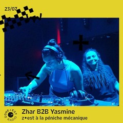 Zhar B2B Yasmine à la péniche mécanique (Juillet 2023)