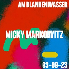 MICKY MARKOWITZ @ AM BLANKENWASSER 2,5HR SET