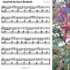Inspired by Dave Brubeck - Piano In 5-8