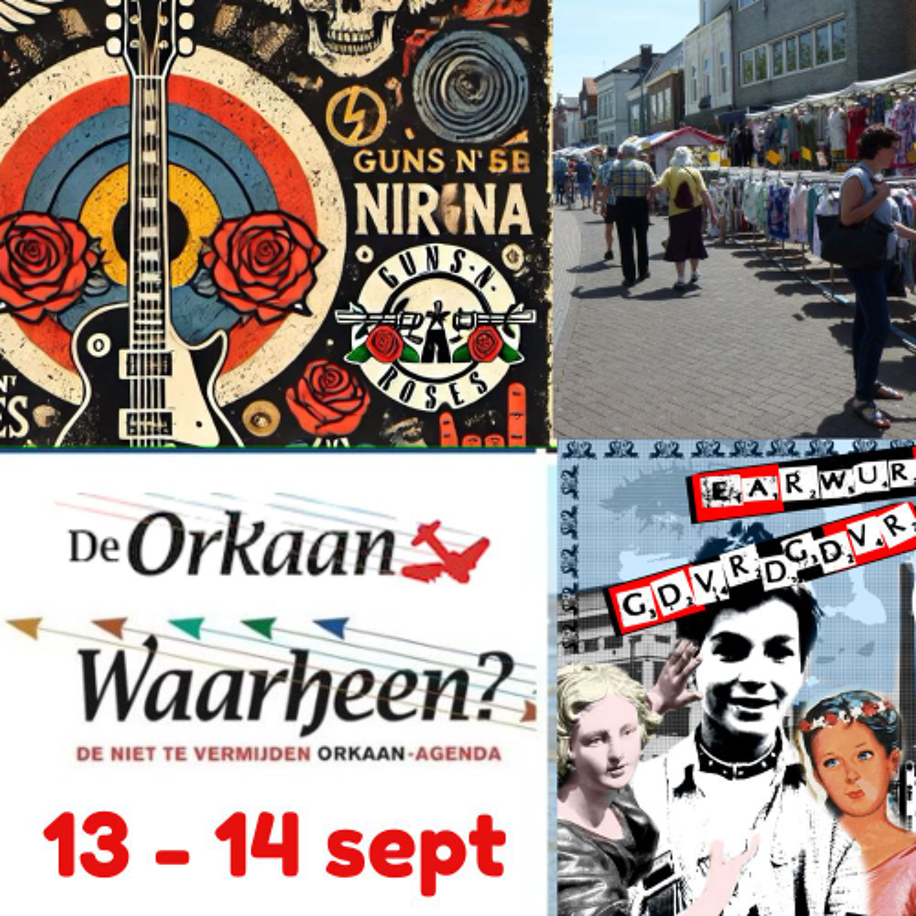 Waarheen - Uitgaanstips van De Orkaan
