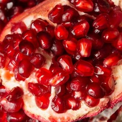 a poem from an Instagram comment about a pomegranate