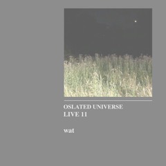 Oslated Universe Live 11 - wat