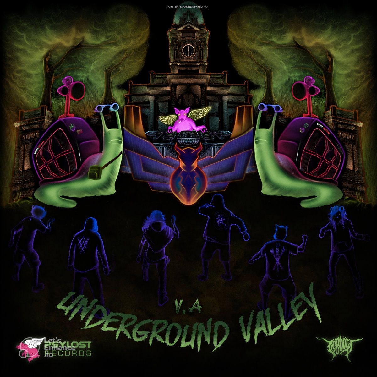 Corubamba & Jahwhoo – Astral Illusion (V.A. – Underground Valley | PsyLost Rec.)