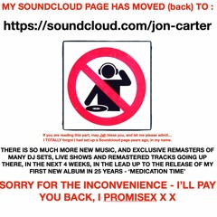 AN AUDIO APOLOGY - SORRY, MY SOUNDCLOUD PAGE HAS MOVED! (we all make mistakes!)