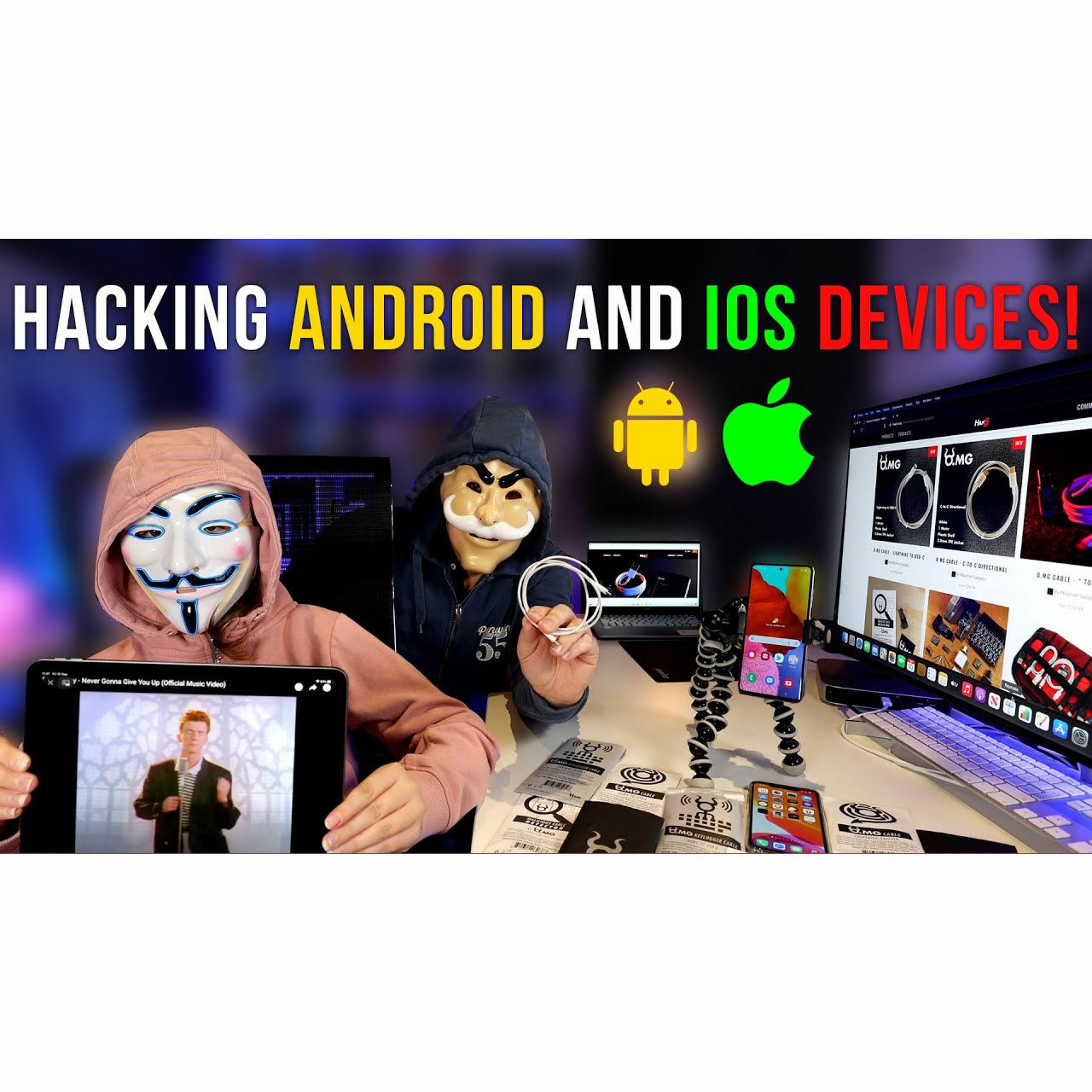 cover of episode #320:OMG Cable Android And Apple Remote Phone Calls, Take Photos And Rickroll.