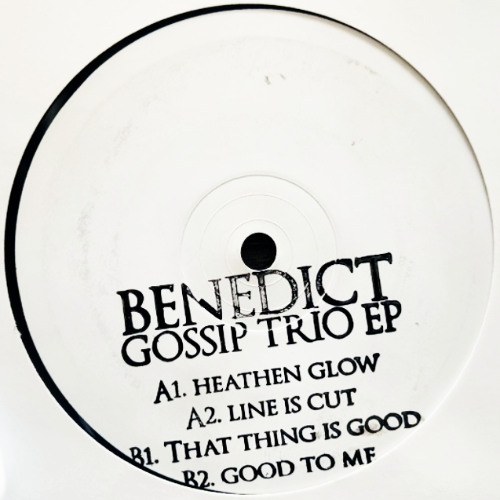 PREMIERE: BENEDICT - GOOD TO ME [BENE 003]