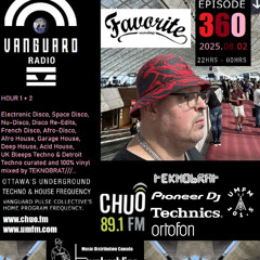TEKNOBRAT on Episode 360 of Vanguard Pulse Radio Show on CHUO 89.1 FM + CJUM 101.5 FM - 2025-08-02nd
