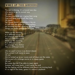 Woke Up This Morning
