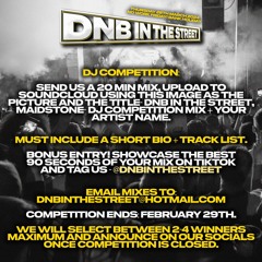 DNB IN THE STREET, MAIDSTONE DJ COMPETITION MIX - VIZION & JHITZU