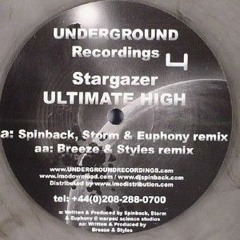 Stargazer - Ultimate High (Styles & Breeze Remix) - Underground Recordings (2004)