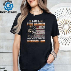 I Am A PTSD Warrior Perfect Gift For U.S Dad