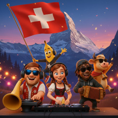 Swiss Cheese & Chocolate ( Party Mix)