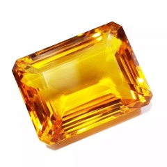 Honey.Citrine (Emerald.Cut Op.2)