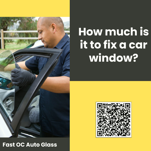 How much is it to fix a car window?