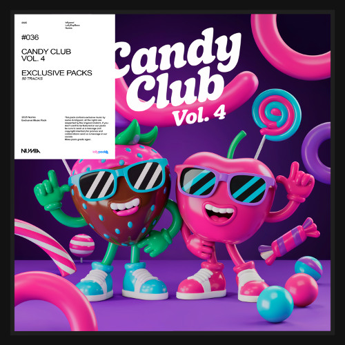 Numia - Reggaetón: Candy Club Vol. 4 🍧 | Mashup Pack (50 Temas) | Remixes, Edits, Segway