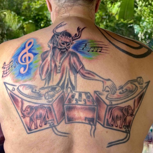 The back of SpaceDeer