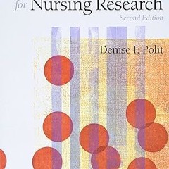 read online Statistics and Data Analysis for Nursing Research [PDFEPub] By  Denise Polit (Author)