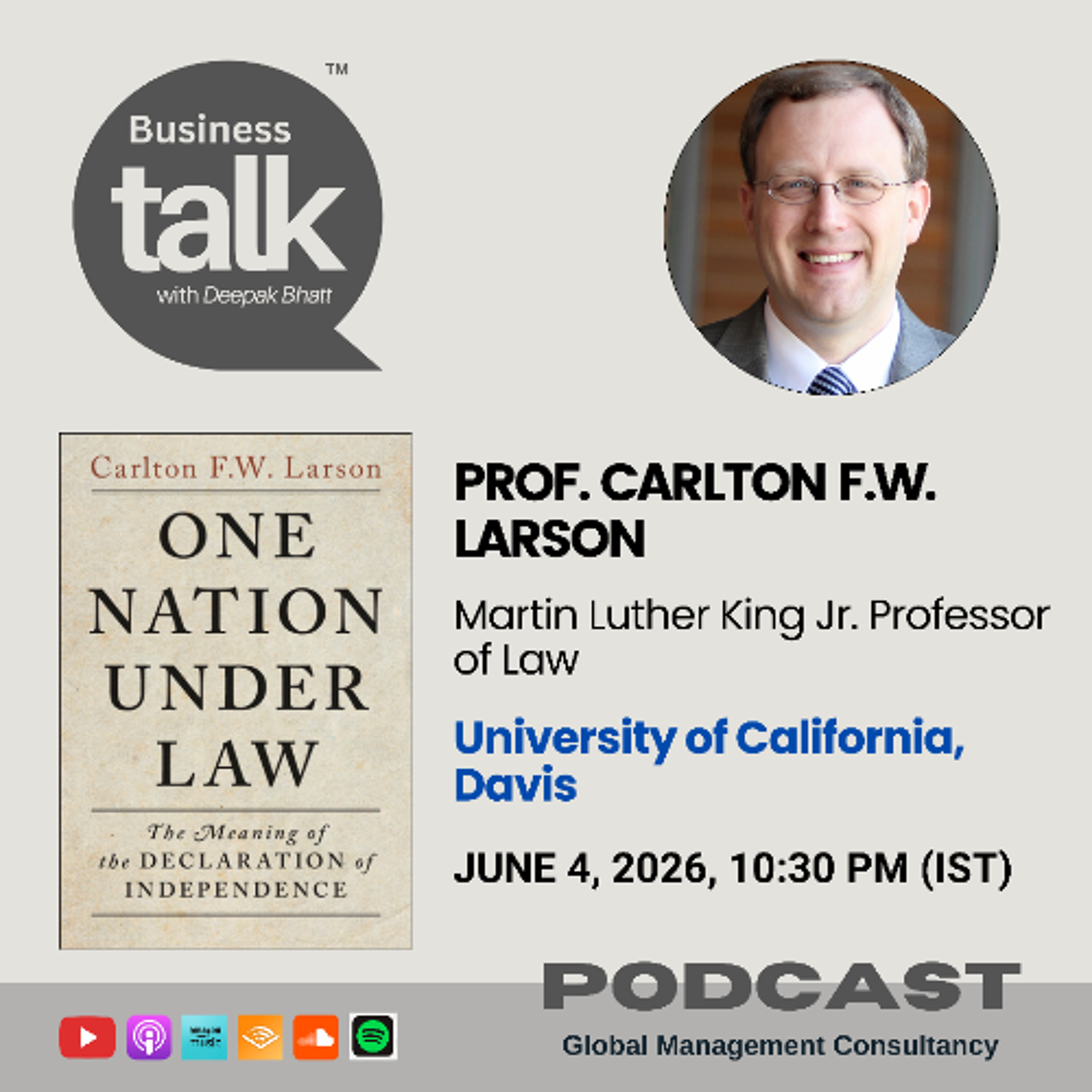 Did the Declaration Create One Nation? Prof. Carlton Larson Explains episode artwork