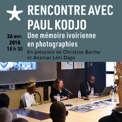 Rencontre avec Paul Kodjo, une mémoire ivorienne en photographie le 26 avril 2018