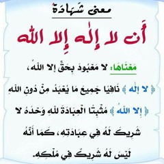 وَمَا مِنْ إِلَهٍ إِلَّا إِلَهٌ وَاحِدٌ