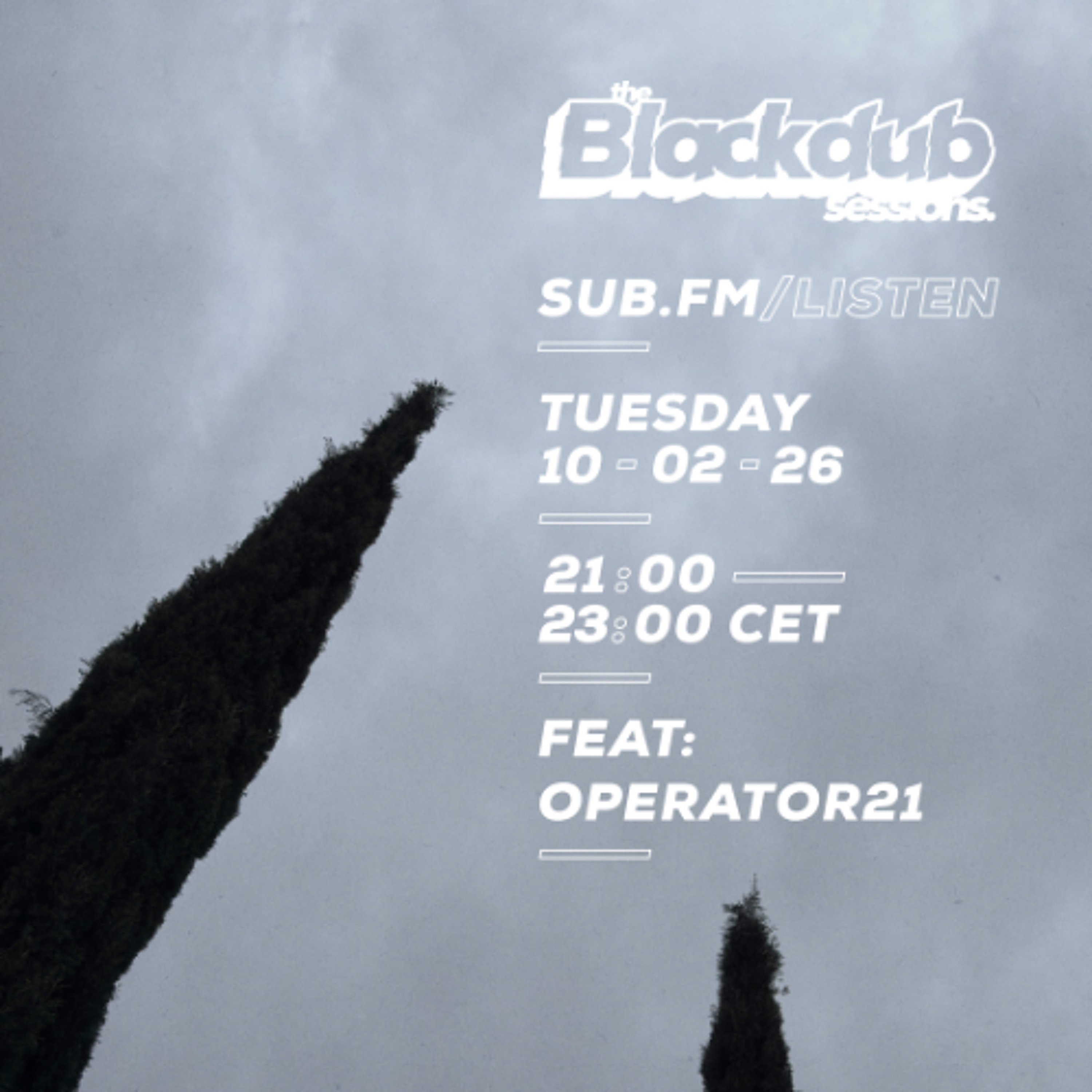 Arkah The Blackdub Sessions feat Operator21 - 10 Feb 2026 episode artwork