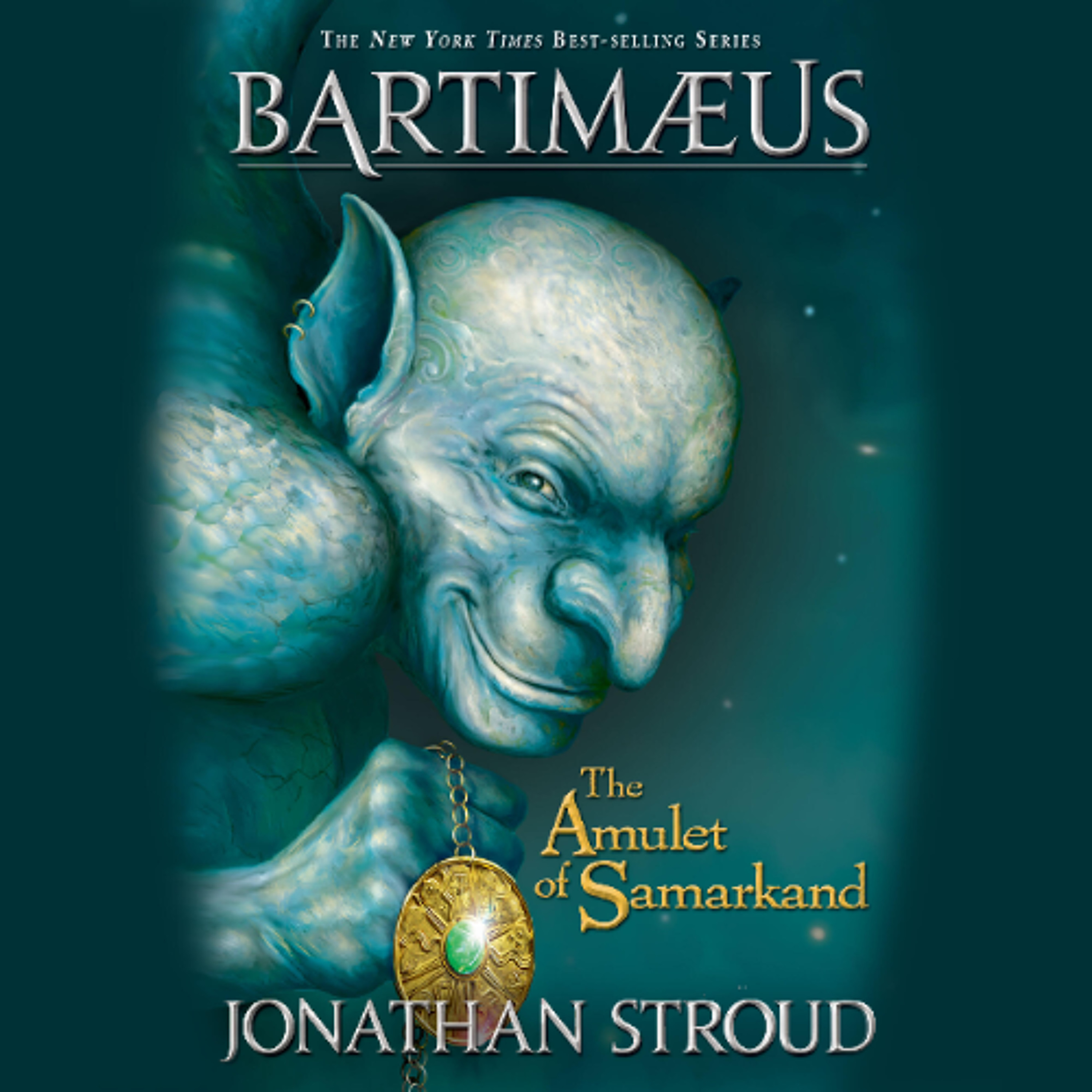 The Amulet of Samarkand by Jonathan Stroud Read by Simon Jones episode artwork