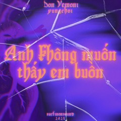 YUNGCHOI - ANH KHÔNG MUỐN THẤY EM BUỒN (FEAT. DON V€MON€) [Audio Demo]