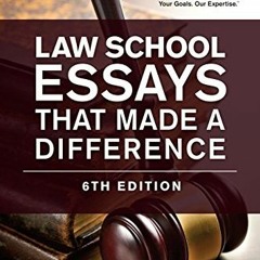 [Access] [KINDLE PDF EBOOK EPUB] Law School Essays That Made a Difference, 6th Editio