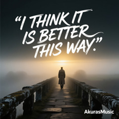 I Think It Is Better This Way