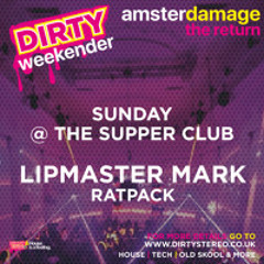 Lipmaster Mark @Dirty Stereo Amsterdamage 2025 Supperclub Sunday