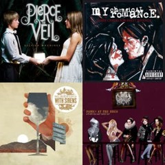 Sleeping with Sirens, Fall Out Boy, All Time Low, Pierce The Veil, Blink-182, The All-America Rejects, Panic! At The Disco, Franco, Good Charlotte, BLack Veil Brides, We The Kings, Simple Plan, My ...