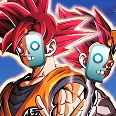 TEQ LR SSG Goku & SSG Vegeta Transformation but it's extended by AI -Dokkan Battle