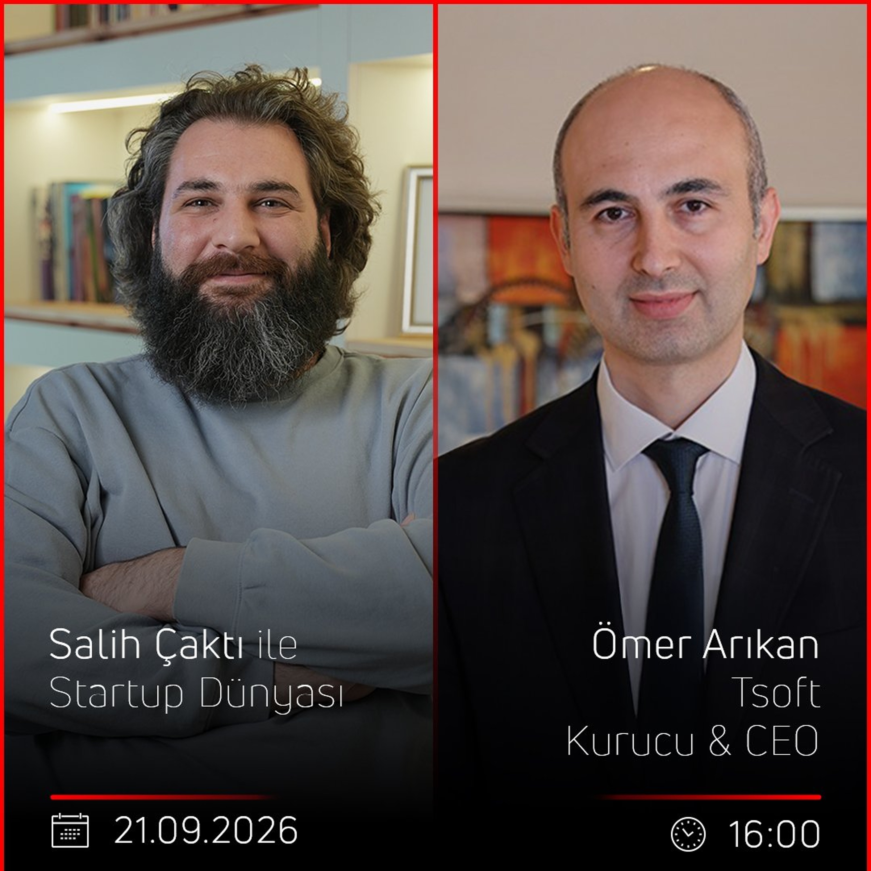Ömer Arıkan - Salih Çaktı ile Startup Dünyası