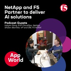 AppWorld 2025 - NetApp and F5 Partner to deliver AI solutions