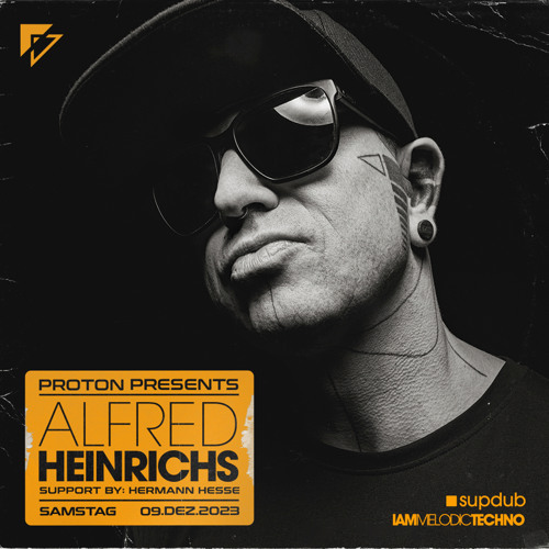 Hermann Hesse @ ProTon Stuttgart w/ ALFRED HEINRICHS (peaktime Techno/ live-rec)