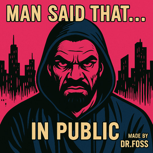 Man said that... in public.