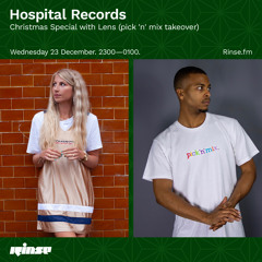 Hospital Records: Christmas Special with Lens (pick 'n' mix takeover) - 23 December 2020