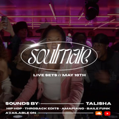 TALISHA live DJ set | Soulmate | Hip Hop, Throwback edits, Amapiano, Baile Funk