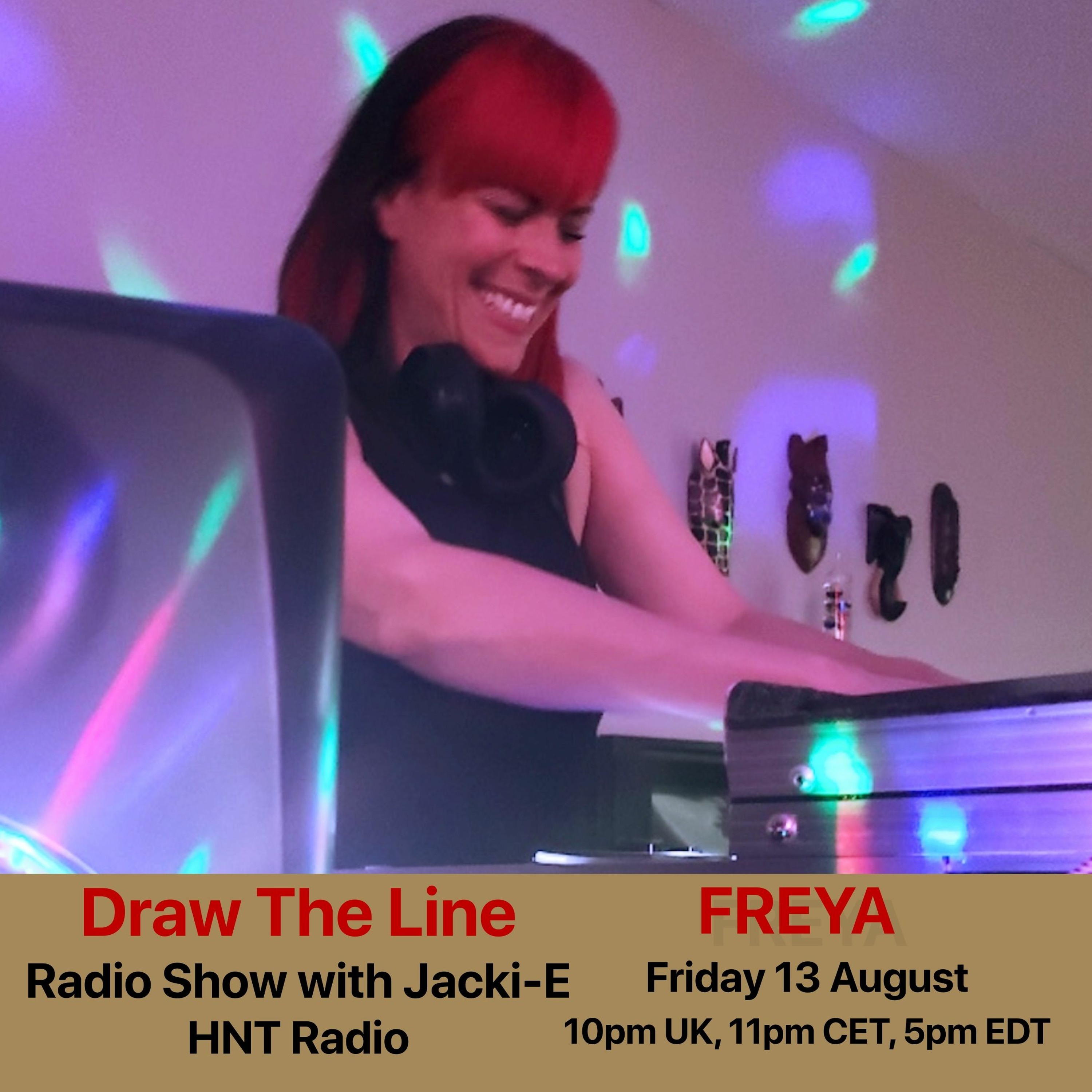 Jacki-E and Draw The Line Radio Show