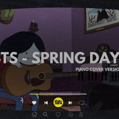 BTS  SPRING DAY  Piano Cover Version