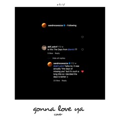 Akif - Gonna Love Ya [Acoustic] Avicii, Sandro Cavazza