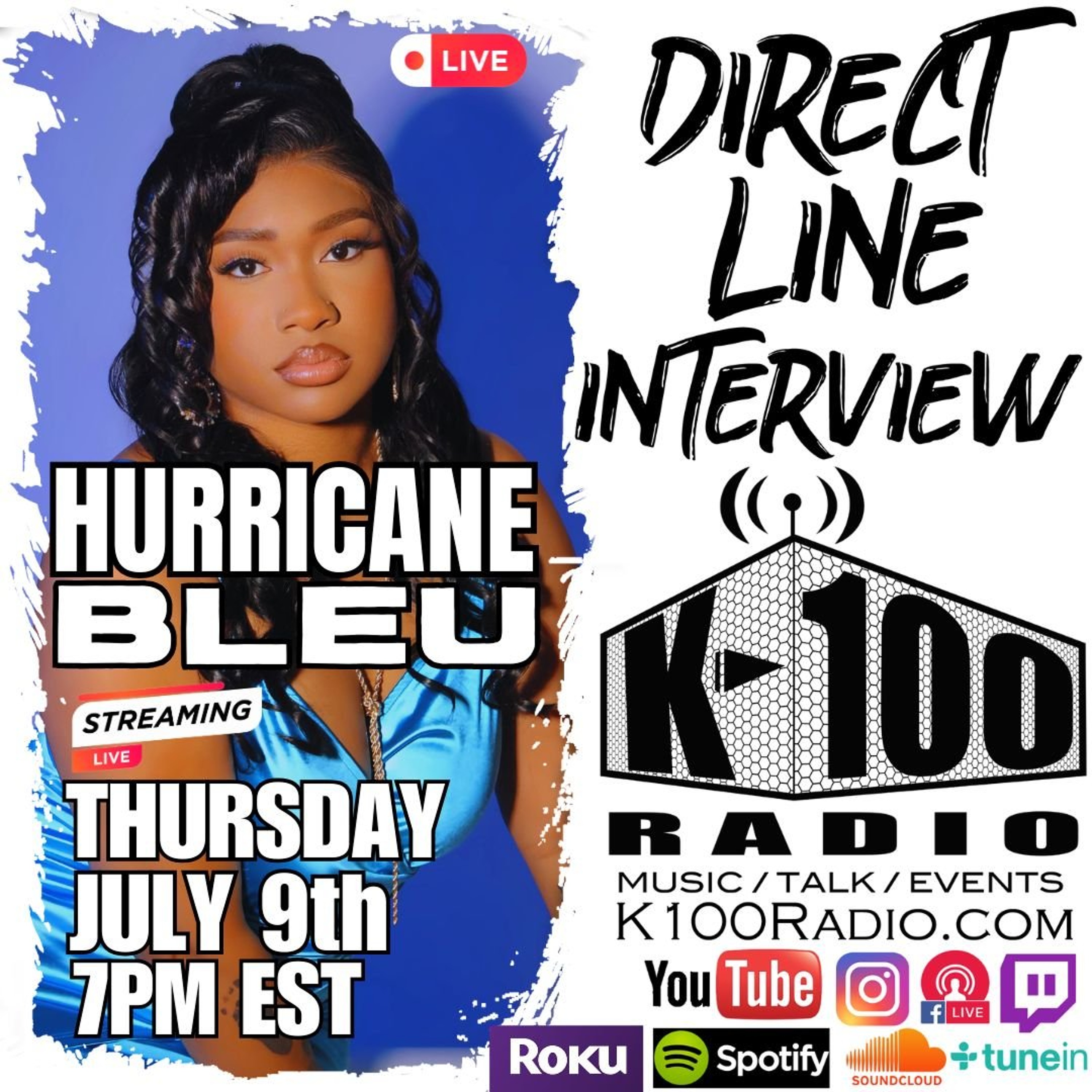 Direct Line Interview with Hurricane Bleu episode artwork