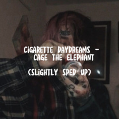 cigarette daydreams - cage the elephant (slighty sped up)