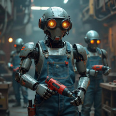 Robots with power tools part 1