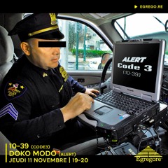 10-39 (Code3) - Doko Modo (Novembre 2021)